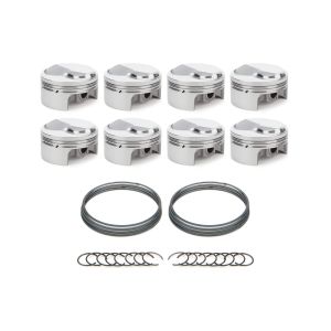 RACE TEC PISTONS #1000680 BBC Dome Piston Set 4.500 Bore +32.7cc