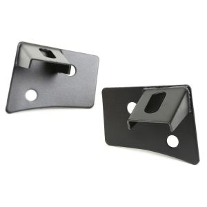 RUGGED RIDGE #11027.04 Light Mount Bracket Kit Windshield Textured Blk
