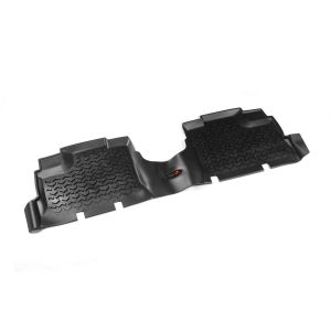 RUGGED RIDGE #12950.01 Floor Liners Rear Black 07-18 Jeep Wrangler