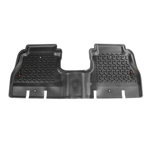 RUGGED RIDGE #12950.48 Rear Floor Liners Black 18- Jeep Wrangler JL
