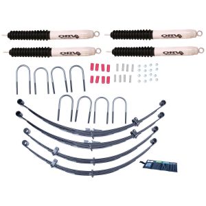 RUGGED RIDGE #18415.14 Suspension Lift Kit  4 I nch  Shocks; 55-75 Jeep