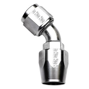 RUSSELL #610101 Endura Hose Fitting - #8 45 Degree