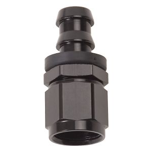 RUSSELL #624013 Twist-Lok Hose End #6 Str Black