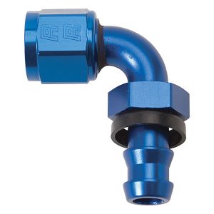 RUSSELL #624150 #4 90 Deg Twist-Lok Hose End
