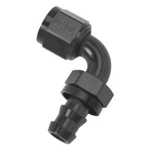 RUSSELL #624163 Twist-Lok Hose End #6 90 Deg Black