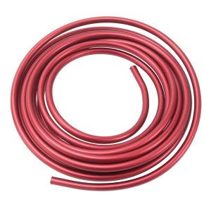 RUSSELL #639260 3/8 Aluminum Fuel Line 25ft - Red Anodized