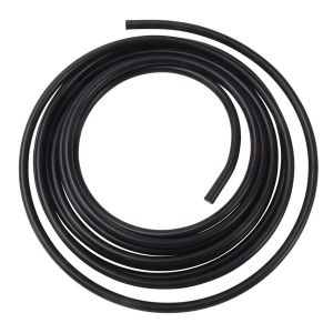 RUSSELL #639273 1/2in Aluminum Fuel Line 25ft Black Anodized