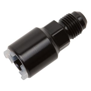 RUSSELL #640853 Push-On EFI Fitting #6 to 3/8in Hard Tube Black