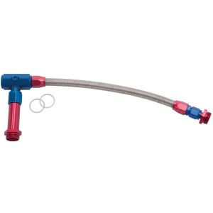 RUSSELL #641090 #6 Holley Fuel Line Kit w/o Gauge