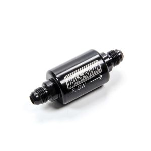 RUSSELL #650603 Check Valve 6an Male to 6an Male Black Anodize