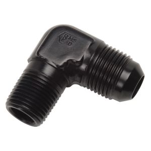 RUSSELL #660823 P/C #6 to 1/4 NPT 90 Deg Adapter Fitting