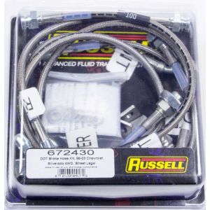 RUSSELL #672430 Brake Line Kit 99-04 Chevy Truck