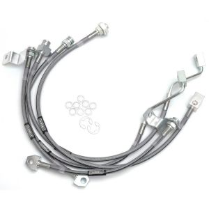 RUSSELL #696490 Brake Hose Kit Ford 99-04 F250/350 SD 4WD