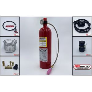 SAFETY SYSTEMS #AMSC-500H Fire Suppresion System 5LB Sprint w/RB Mounts