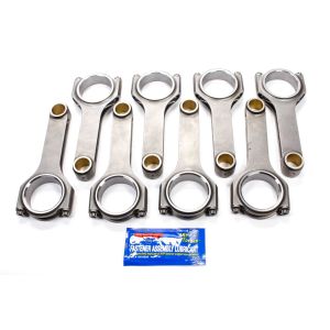 SCAT ENTERPRISES #2-350-6000-2100-S SBC 4340 Forged H-Beam Rods 6.000