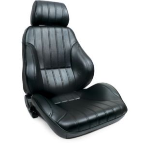 SCAT ENTERPRISES #80-1000-51R Rally Recliner Seat - RH - Black Vinyl
