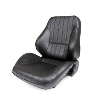 SCAT ENTERPRISES #80-1050-51L Rally Low Back Seat - LH - Black Vinyl
