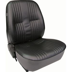 SCAT ENTERPRISES #80-1400-51R PRO90 Low Back Recliner Seat - RH - Black Vinyl