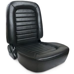 SCAT ENTERPRISES #80-1550-51R Classis Muscle Car Seat - RH - Black Vinyl