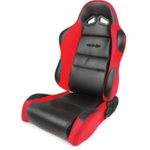 SCAT ENTERPRISES #80-1605-64L Sportsman Racing Seat - Left - Red Vinyl/Velour