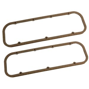 SCE GASKETS #113076 Valve Cover Gasket Set BBC - Cork 5/16 Thick