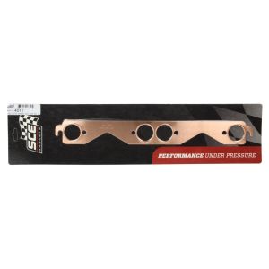 SCE GASKETS #4011 1.500 Dia. SBC Copper Embossed Exhaust Gasket