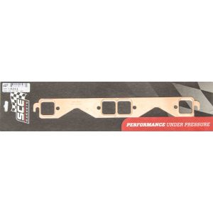 SCE GASKETS #4211 SBC Square Port Copper Exhaust Gasket Set
