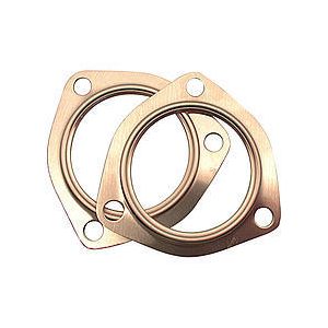 SCE GASKETS #4350 3.50 Copper Collector Gaskets (pair)