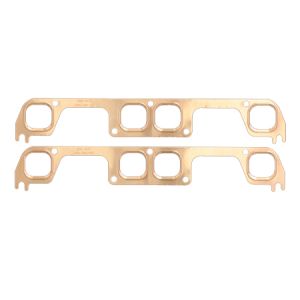 SCE GASKETS #4411 SBC Copper Exhaust Gskts for Brodix S/P