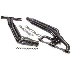 SCHOENFELD #180-606LV23GCM-3 Dirt Late Model Headers 604 Crate 3 Step
