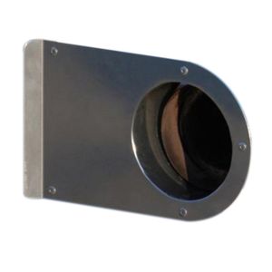 SCHOENFELD #350TSS-45 Tailpipe Saver 3.5in Silver 45 Deg