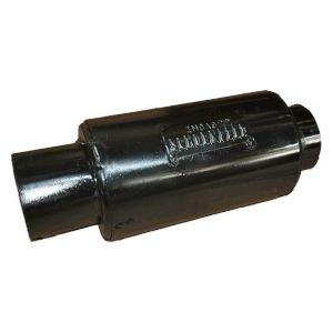 SCHOENFELD #IMCA922 Muffler IMCA Spec 2.25in Inlet 2.25in Outlet