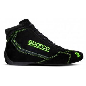 SPARCO #00129543NRVF Shoe Slalom Size 43 Blk Green