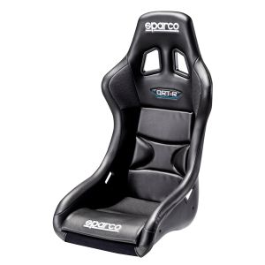 SPARCO #008012RNRSKY Seat QRT-R Black Vinyl