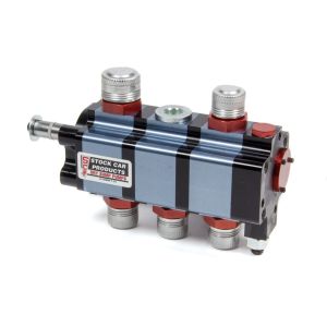 STOCK CAR PROD-OIL PUMPS #SCP-201B 3 Stage Dry Sump Pump SBC Engine Mount