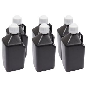 SCRIBNER #2000K-CASE Utility Jug - 5-Gallon Black - Case 6