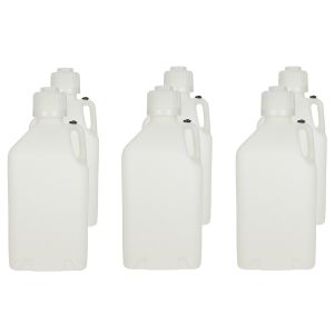 SCRIBNER #2000W-CASE Utility Jug - 5-Gallon White - Case 6