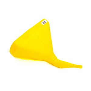 SCRIBNER #6115Y Funnel - 14in 45 Deg. D-Shape Yellow