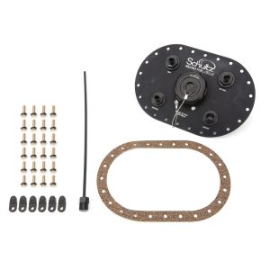 SCHULTZ RACING FUEL CELLS #SFP100-08 Filler Plate Alum 8an Outlet Billet Cap