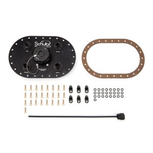 SCHULTZ RACING FUEL CELLS #SFP100-10 Filler Plate Alum 10an Outlet Billet Cap