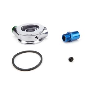 SETRAB OIL COOLERS #19-SPTB76-22-180-22 Billet Alm Sandwich Oil Filter Adapter 22mmx1.5
