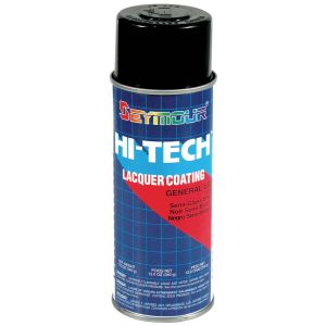 SEYMOUR PAINT #16-838 Hi-Tech Lacquers Semi- Gloss Black