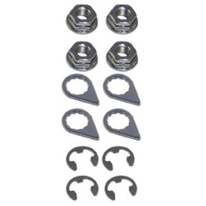 STAGE 8 FASTENERS #3950 Turbo Locking Nut Kit - 8mm x 1.25 (4)