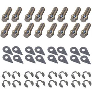 STAGE 8 FASTENERS #8932 Header Bolt Kit - 12pt. 3/8-16 x 1in (16)