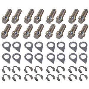 STAGE 8 FASTENERS #8933 Header Bolt Kit - 12pt. 3/8-16 x 1in (16)
