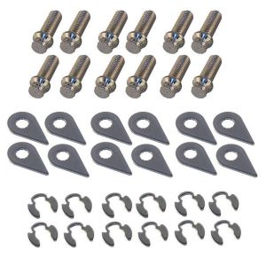 STAGE 8 FASTENERS #8936 Header Bolt Kit - 12pt. 3/8-16 x 1in (12)