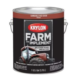 DUPLI-COLOR/KRYLON #1982 Krylon Farm & Implement Gallons-Sandable Red Oxi