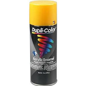 DUPLI-COLOR/KRYLON #DA1663 School Bus Yellow Enamel Paint 12oz