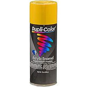 DUPLI-COLOR/KRYLON #DA1687 Chrome Yellow Enamel Paint 12oz