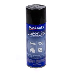 DUPLI-COLOR/KRYLON #DAL1677 Gloss Black Lacquer Paint 12oz